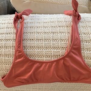 J Crew Blush Pink Bikini Top X-Small